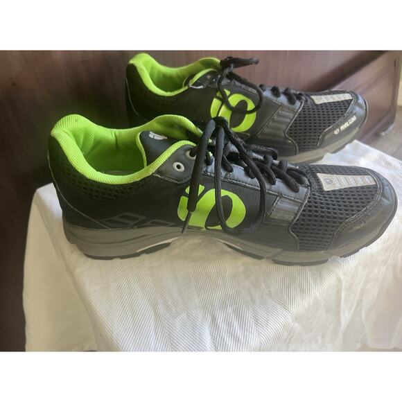 PEARL iZUMi X-Road Fuel v5 Cycling Shoes~EUR 49- Mens Size 14 Black & Green - Picture 7 of 15